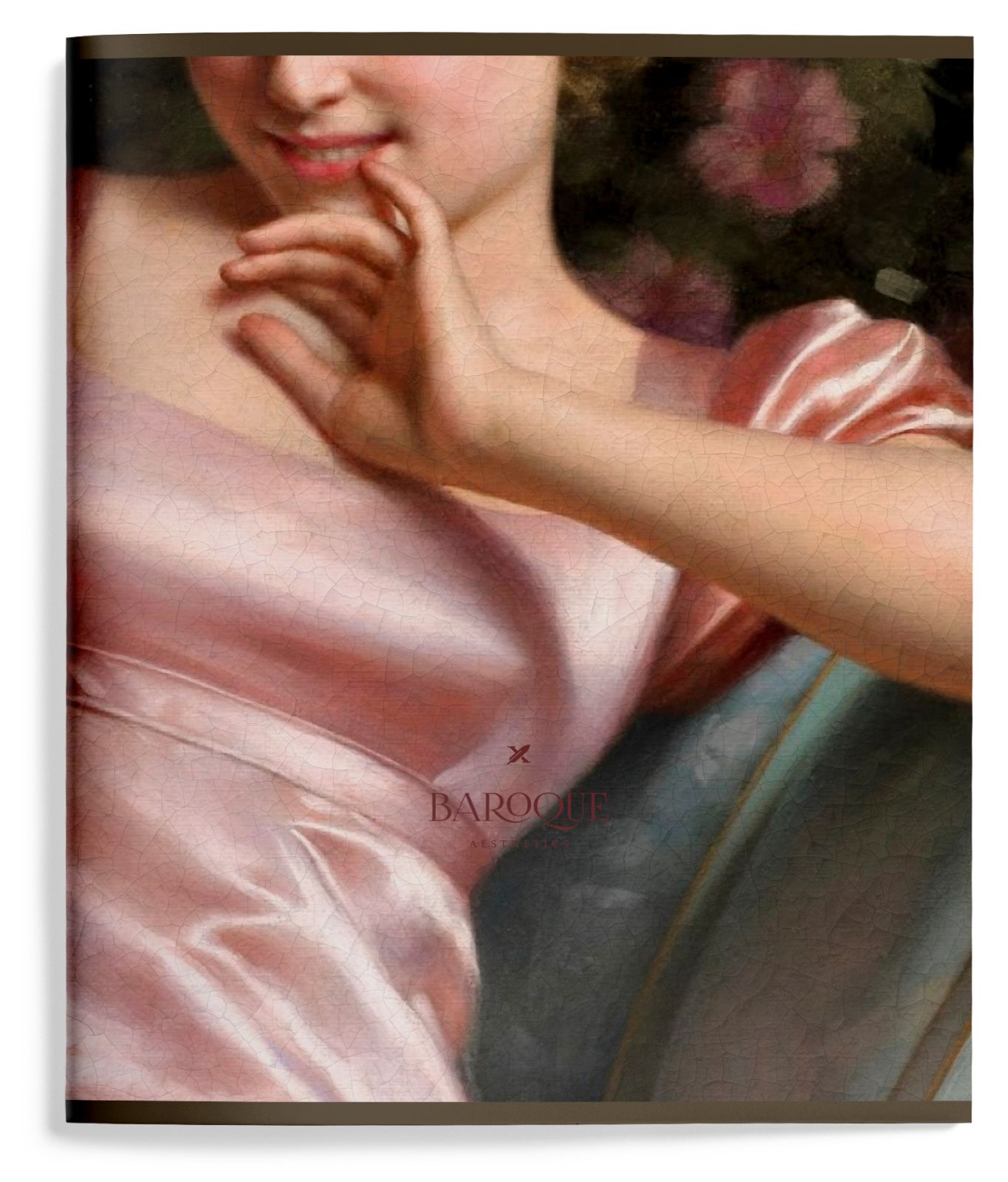 Тетрадь 48л. кл. "baroque aesthetics" (lorex) б/б,софт тач,запечатка форз.,дв.обл.,асс-т