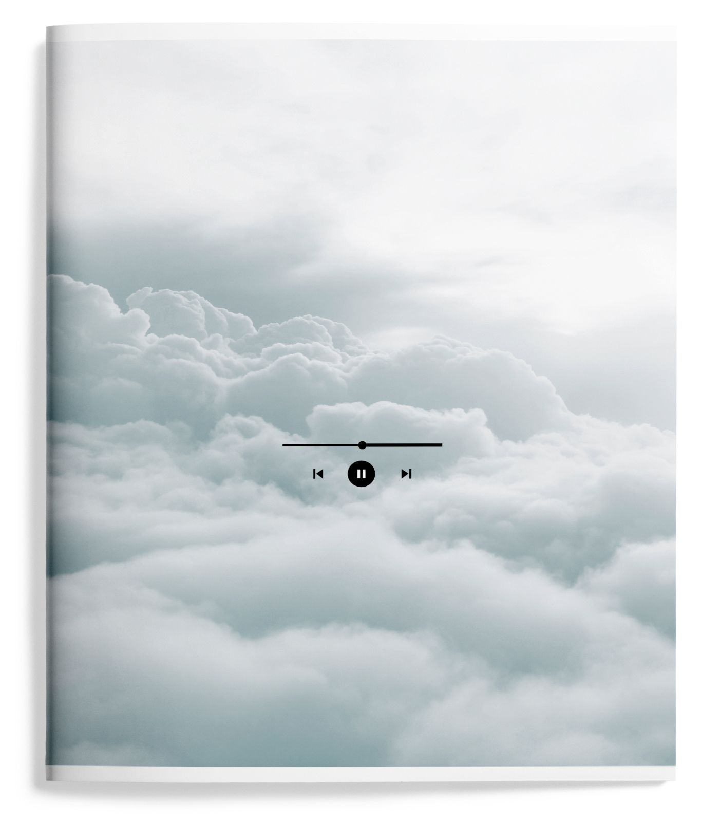 Тетрадь 48л. кл. "sound in clouds" (lorex) б/б,софт тач,запечатка форз.,дв.обл.,асс-т
