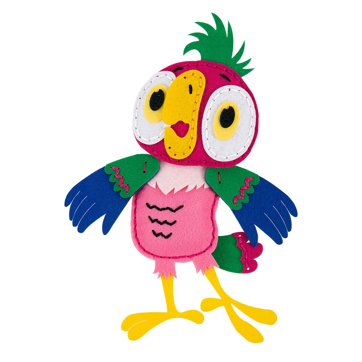 Набор д/изготов.игр.miadolla "попугай кеша"