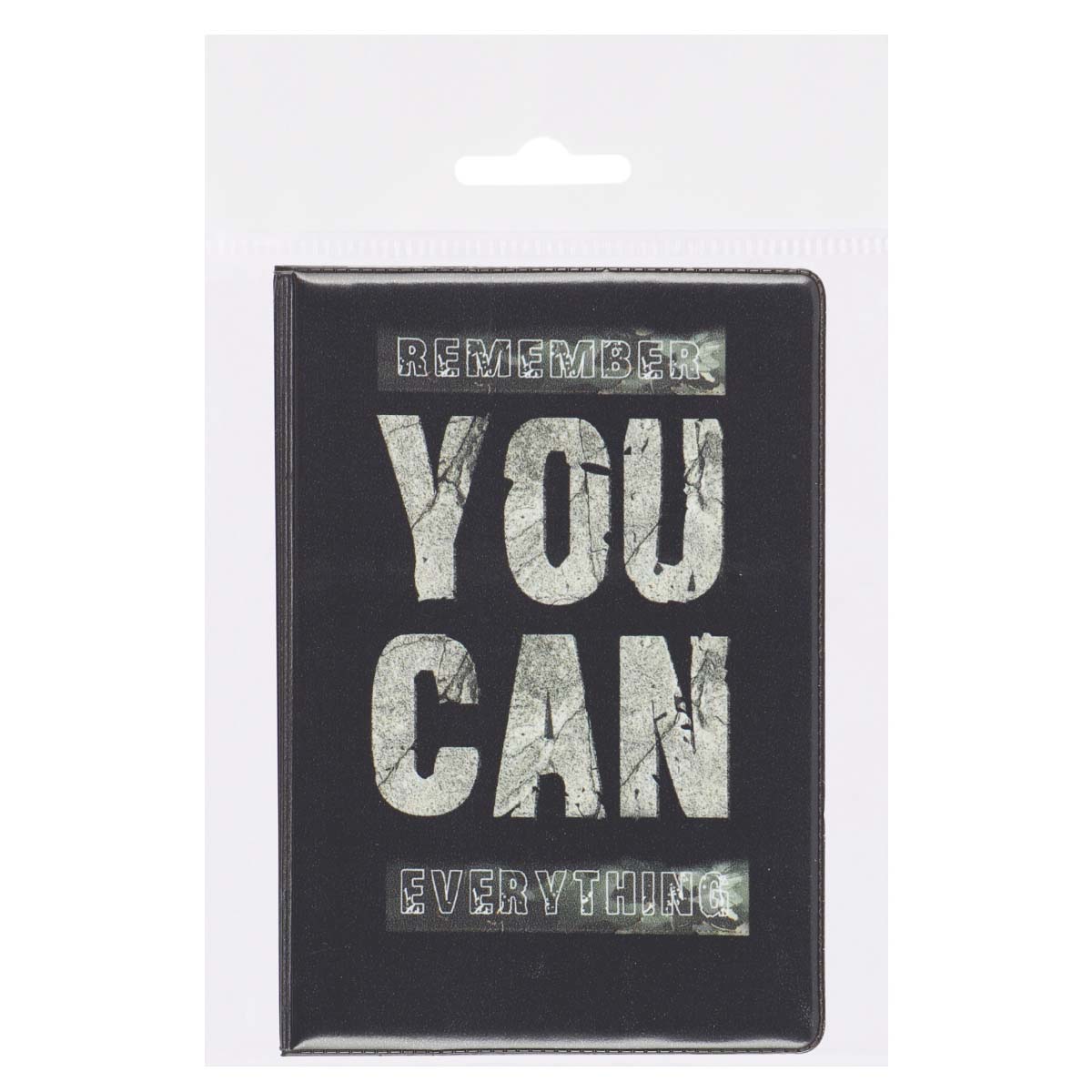 Обложка д/паспорта пвх кокос "you can"