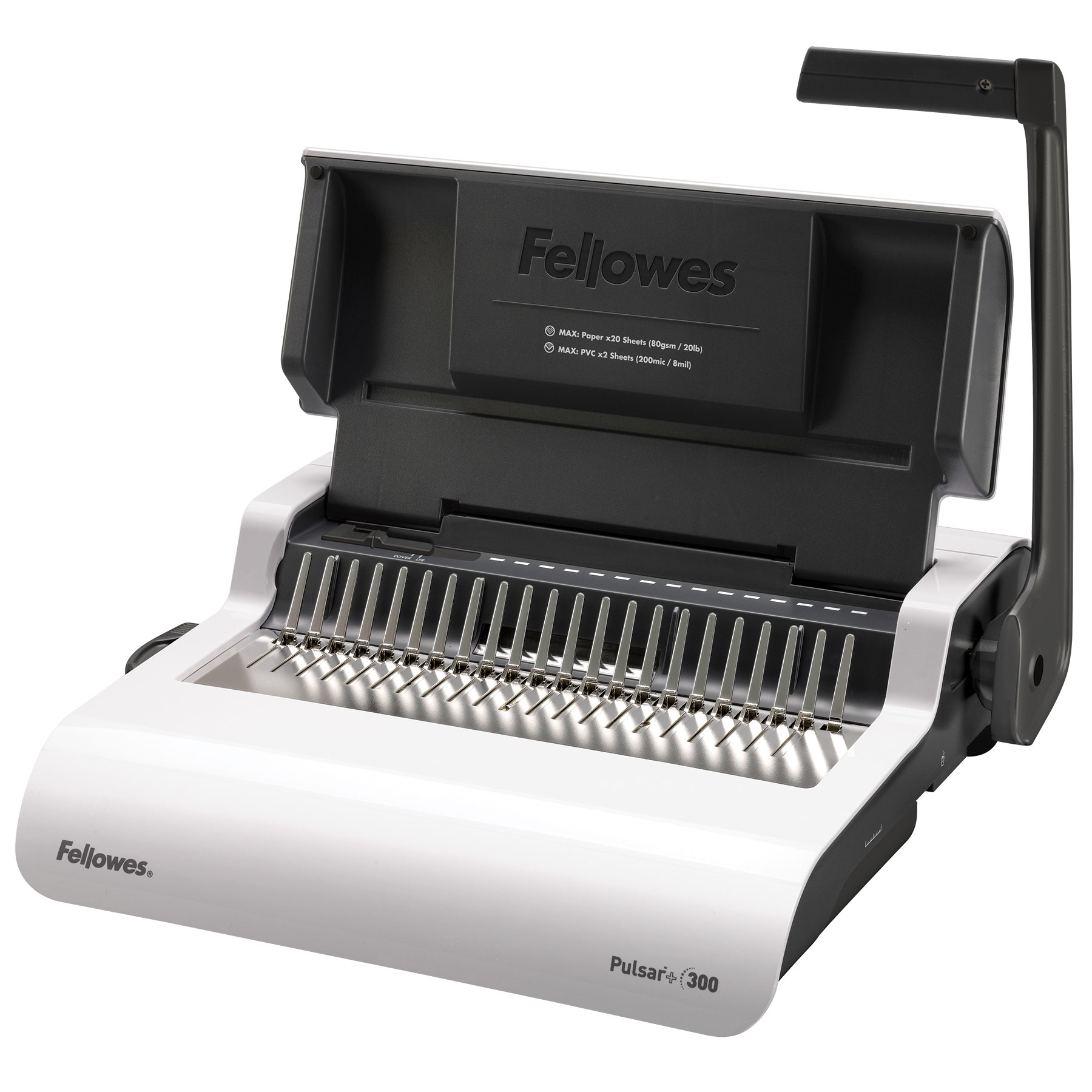 Брошюровщик fellowes "pulsar+" пробивает 20л.,сшивает 300л.