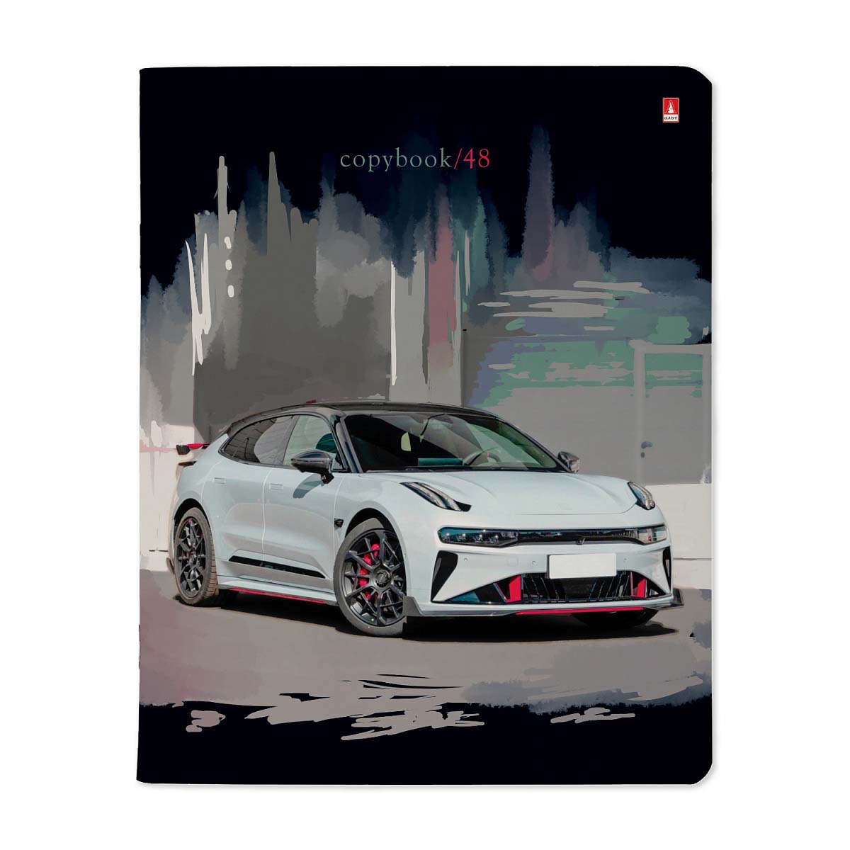 Тетрадь 48 л. кл. "night rally" (альт) б/б, асс-т