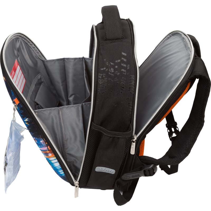 Ранец devente "junior" "fast or last" 35x27x13см эрг.спинка