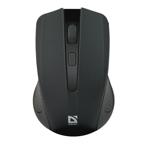 Мышь оптическая usb беспроводн. 1600 dpi 4 кн. defender "accura mm-935" чёрная
