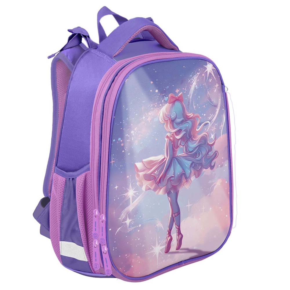 Ранец кокос "ergo first. magic ballerina" 37х29х17см эрг.спинка