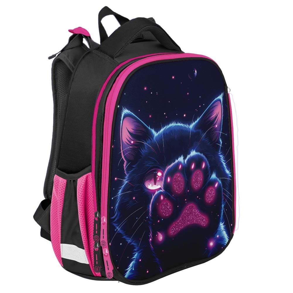 Ранец кокос "ergo first. cosmo cat" 37х29х17см эрг.спинка