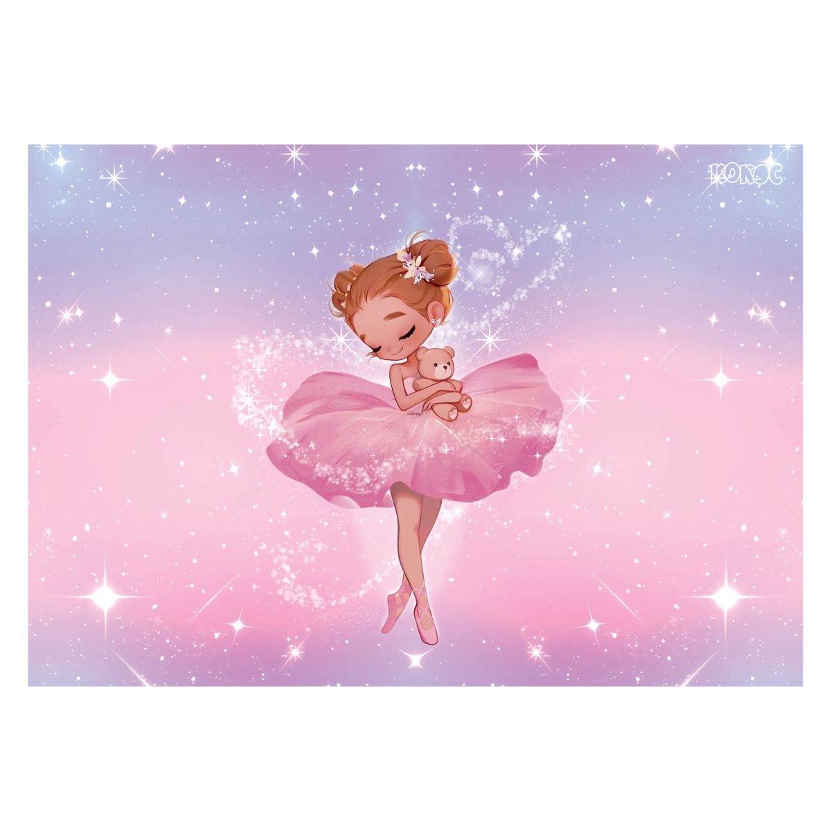 Настольное покрытие кокос "small ballerina" 500х700мм
