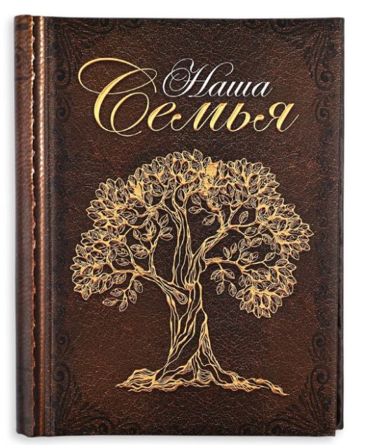 Альбом д/фото 10л. с магн.плёнкой 10х15см "наша семья"
