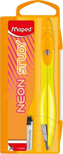 Набор чертёжный 2 предмета maped "neon study"