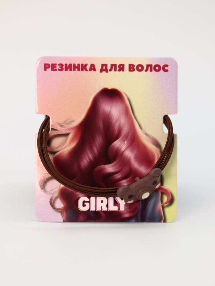 Резинка для волос "camera bear"