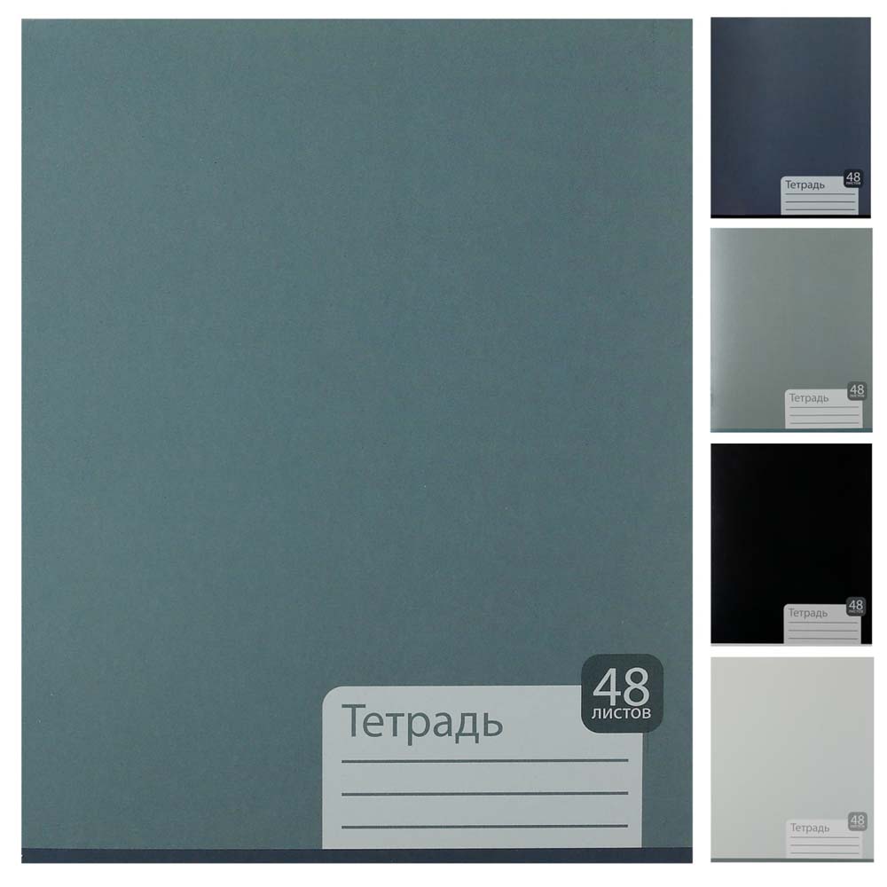 Тетрадь 48л. кл. "boy's palette" (кокос) б/б,асс-т