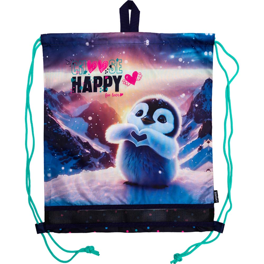 Сумка для обуви devente "happy pinguin" 40х47см