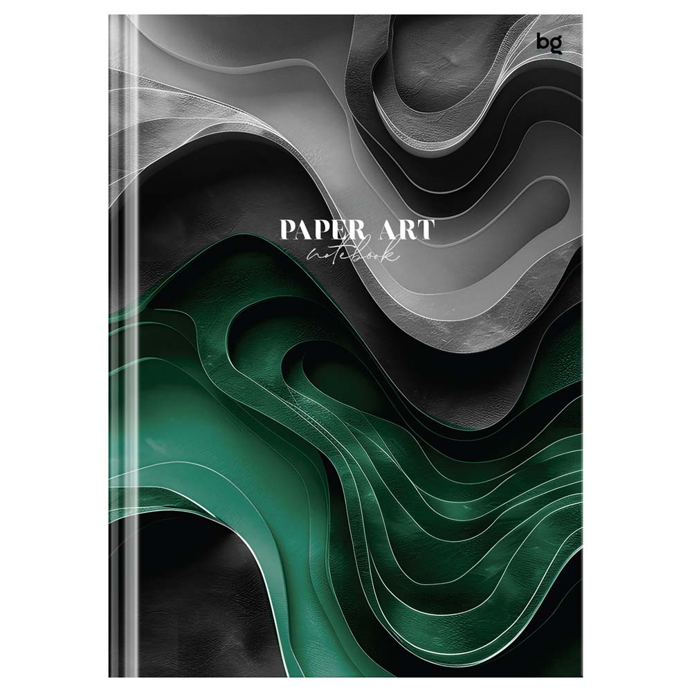 Книжка записная а5 тв.обл. 80л. кл. "paper art" (bg) мат.лам.