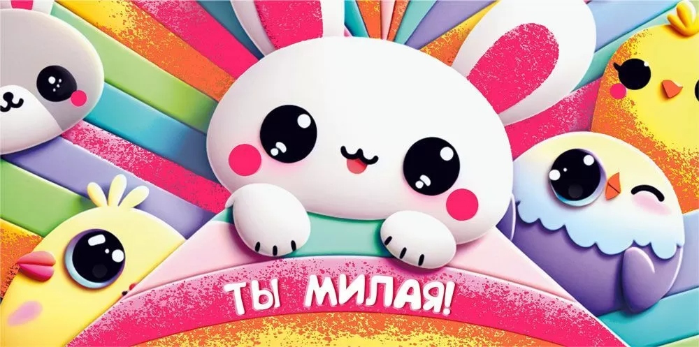 Конверт для денег "ты милая!" лак