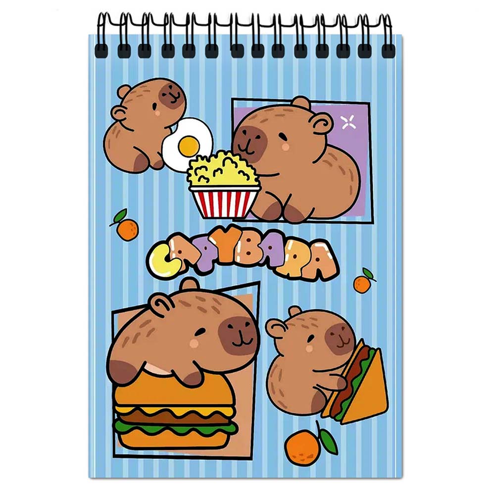 Блокнот а6 гребень 60л. "капибара" (centrum)