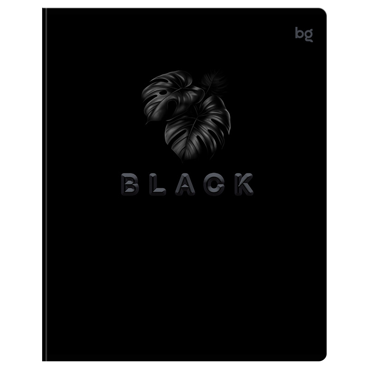 Тетрадь 48л. кл. "just black" (bg) б/б,софт тач,выб.лак,асс-т