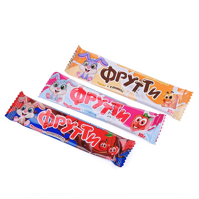 Конфета жевательная "фрутти" 10г