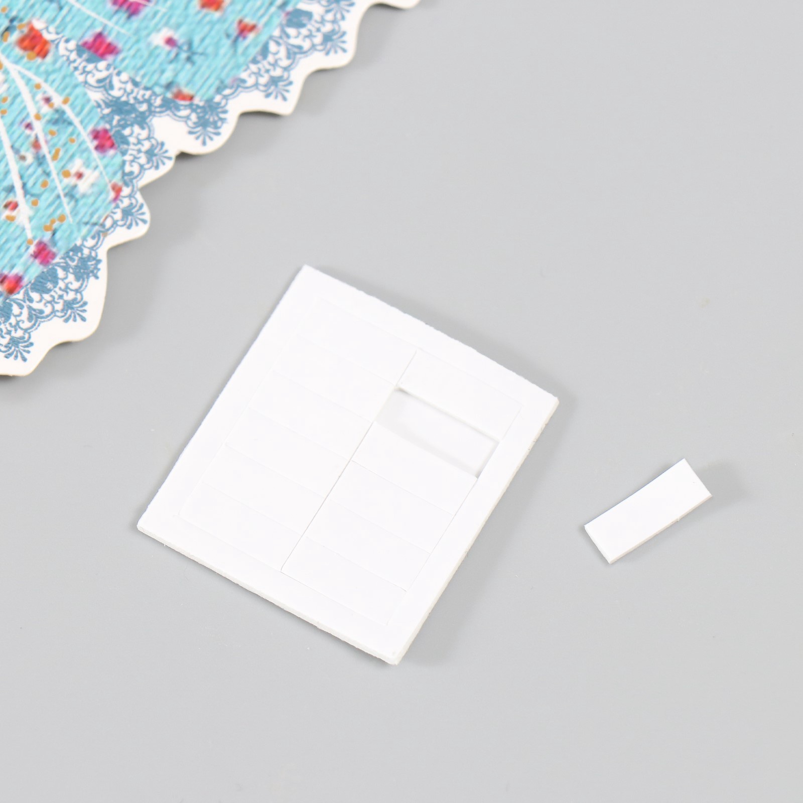 Декор д/творч. картон бабочки "цветочки. ситец" 12шт