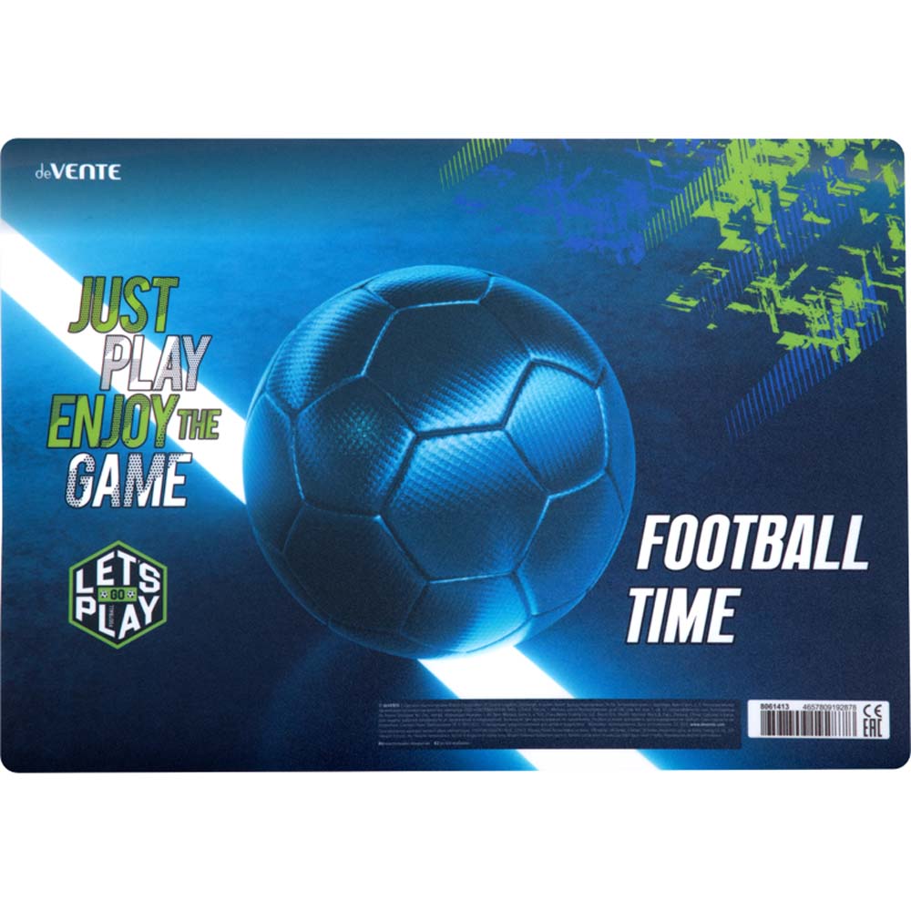 Дощечка для пластилина devente "football time" 330х230мм пластик