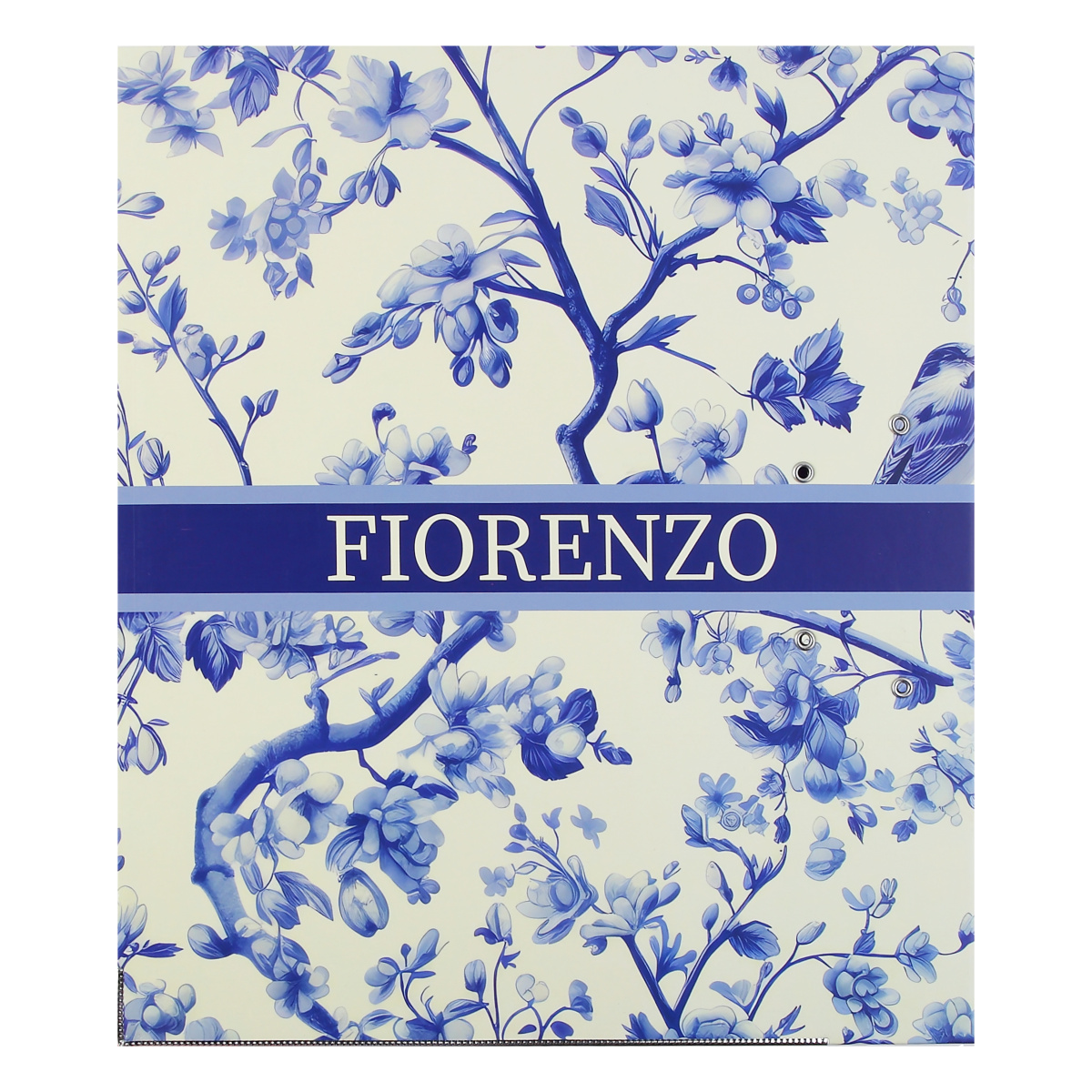 Папка-регистратор 7,5см картон. ламин. fiorenzo "blue birds"