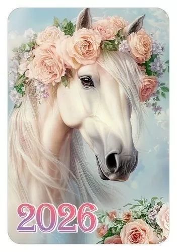 Календарь карманный 2026 "символ года. лошадь"