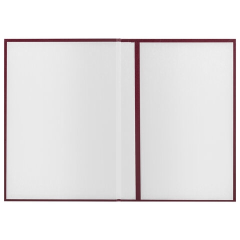 Папка адресная а4 виньетка орнамент бордо