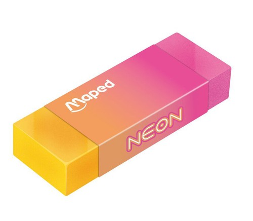 Ластик maped "neon" 21,8х12х61мм асс-т