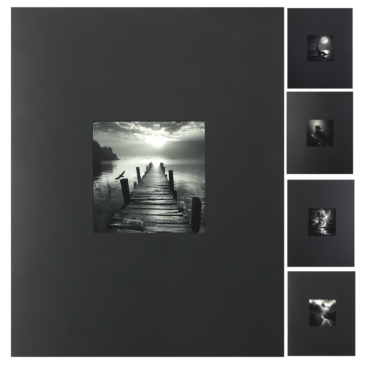 Тетрадь 48л. кл. "black art" (кокос) б/б,мат.лам.,выб.лак,асс-т