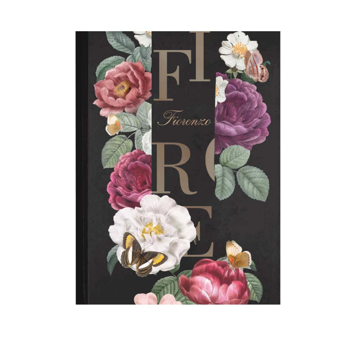 Ежедневник недатир. а5 ламинир.fiorenzo "цветочный вернисаж"