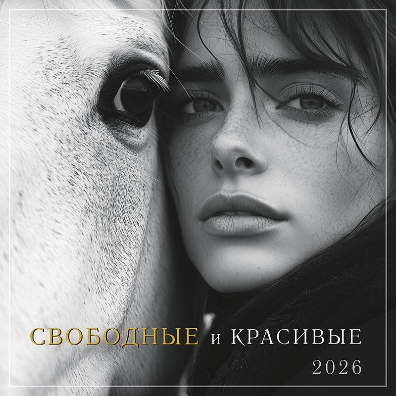 Календарь настенный перекидной 2026 12л. "свободные и красивые"