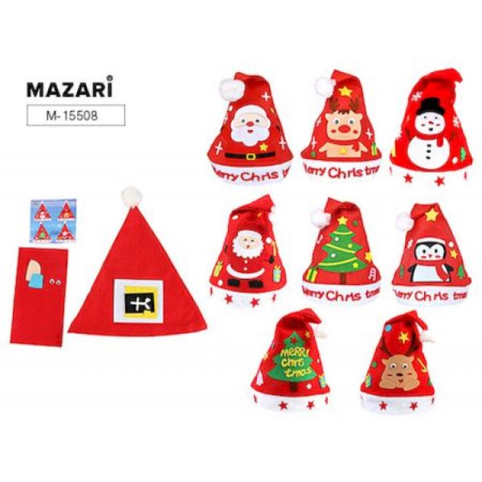Набор д/творч. "holiday hat" колпак асс-т 25х35см