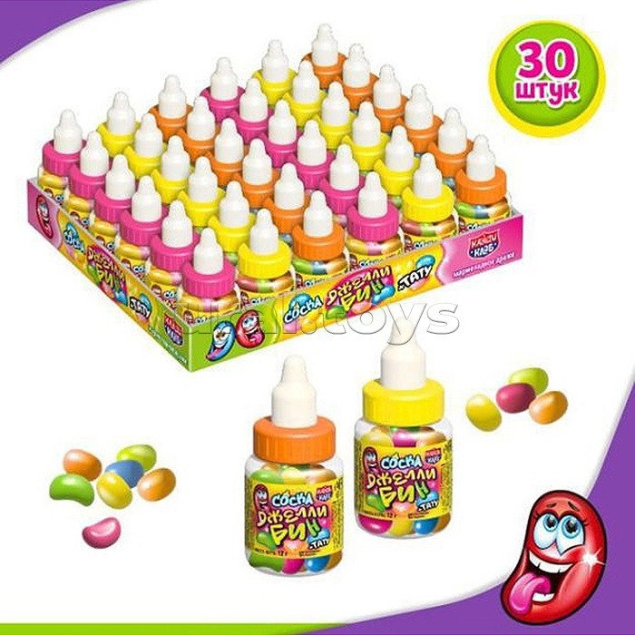 Мармеладное драже с татуировкой «соска джелли бин» 12гр