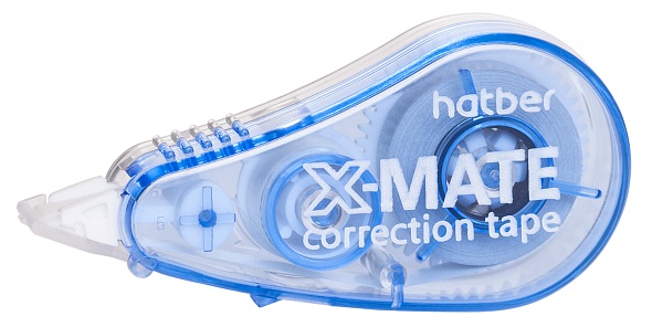 Корректирующая лента hatber "x-mate" 5ммх6м асс-т