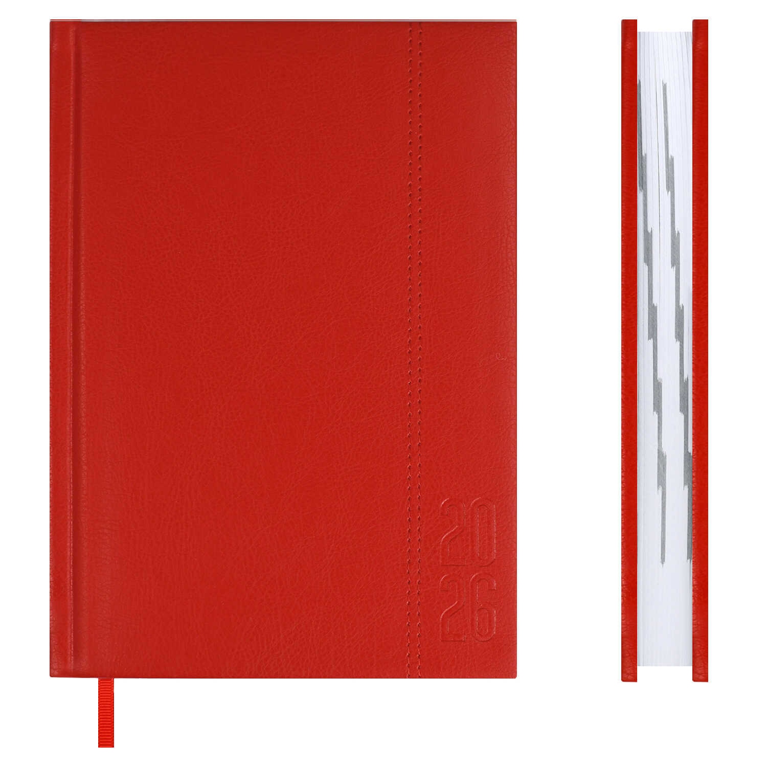 ежедневник 2026 а5 escalada наппа красный кож.зам. Ежедневник 2026 а5 escalada наппа красный кож.зам.