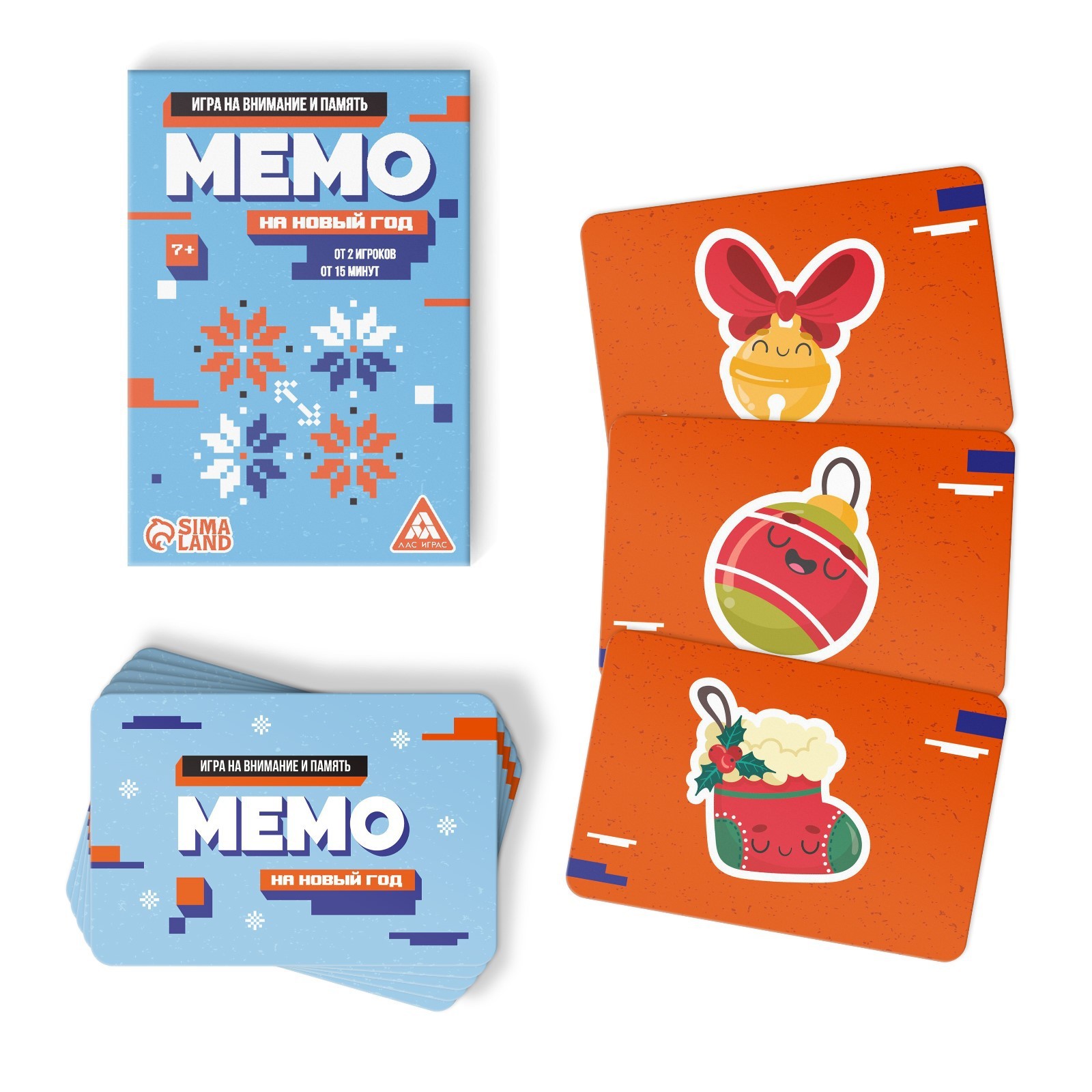 Игра 6в1 "новый год: party box. играй и веселись"