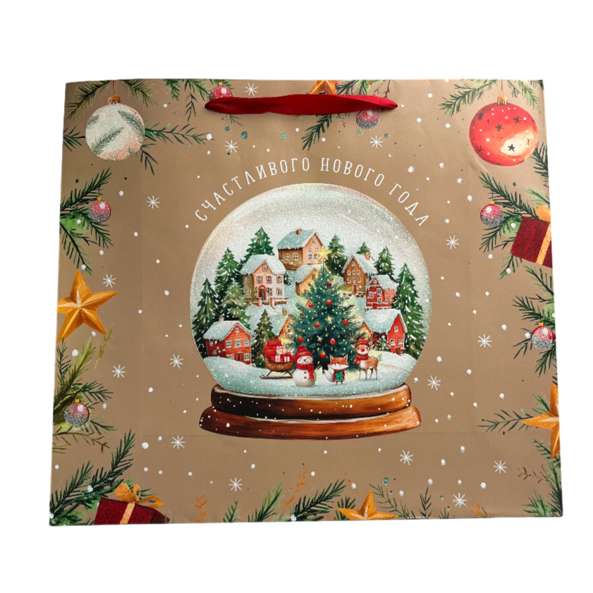 Пакет подарочный (36х32х12см)