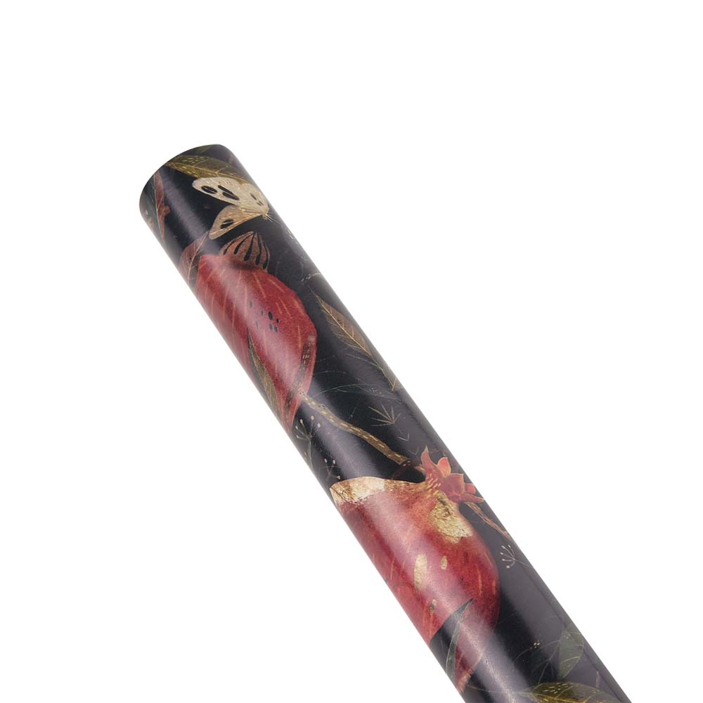 Бумага упаковочная 70х100см "flora. гранат"