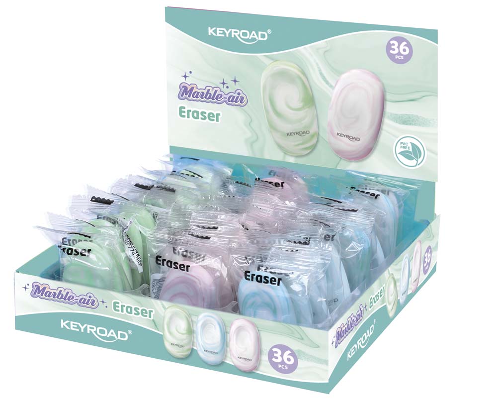Ластик keyroad "marble" асс-т
