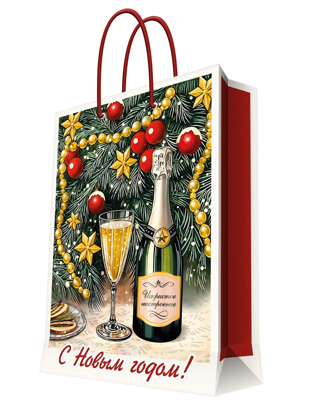 Пакет подарочный (33х45,7х10,2см) ламиниров.