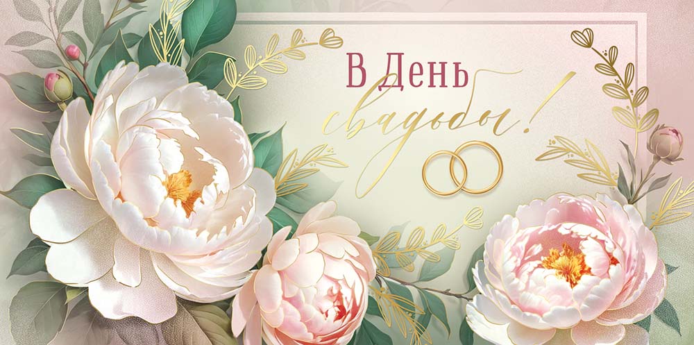 конверт для денег "в день свадьбы!" Конверт для денег "в день свадьбы!"