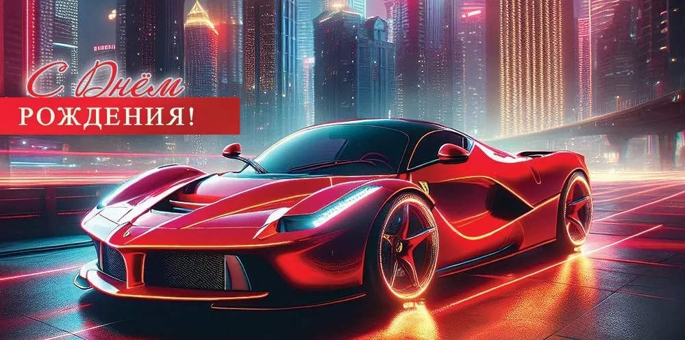 Конверт для денег "с днём рождения!"