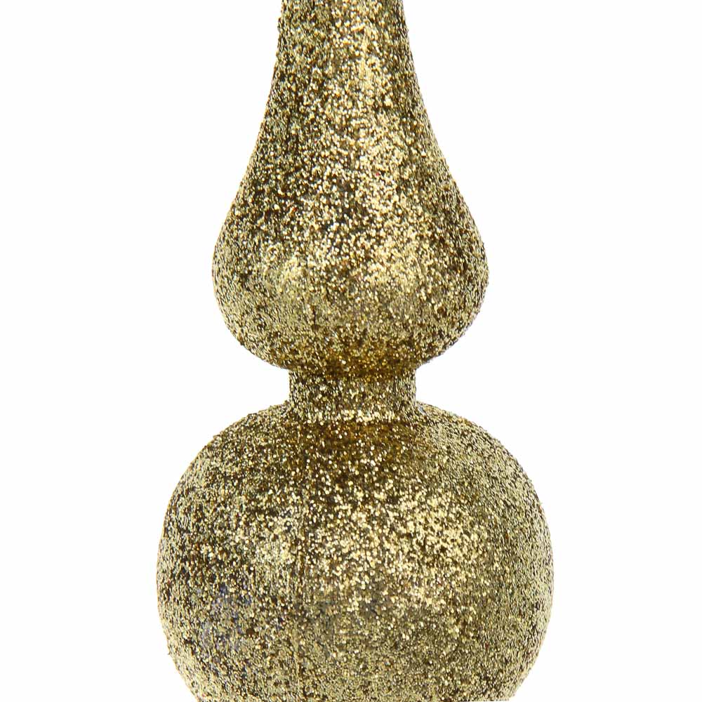 Н/г укр. верхушка пл. 18,5см "пика" золото