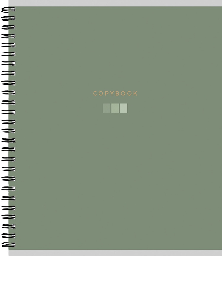 Тетрадь на гребне 96 л. кл. "однотонные дизайны" (проф-пресс) б/б