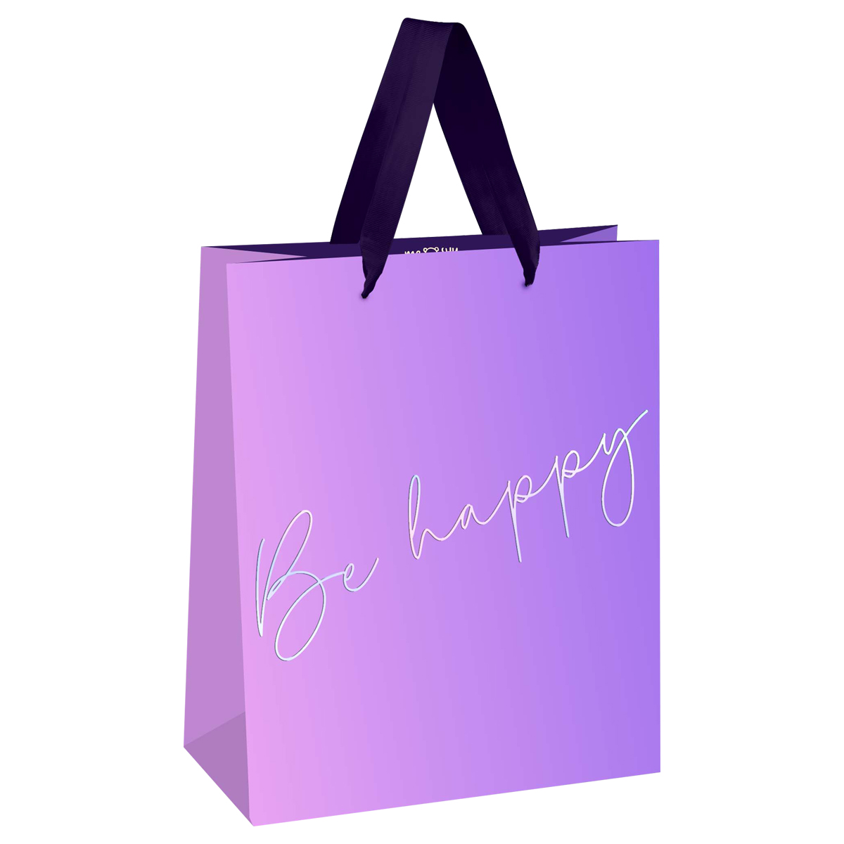 Пакет подарочный "purple mood" (26х32х12см)