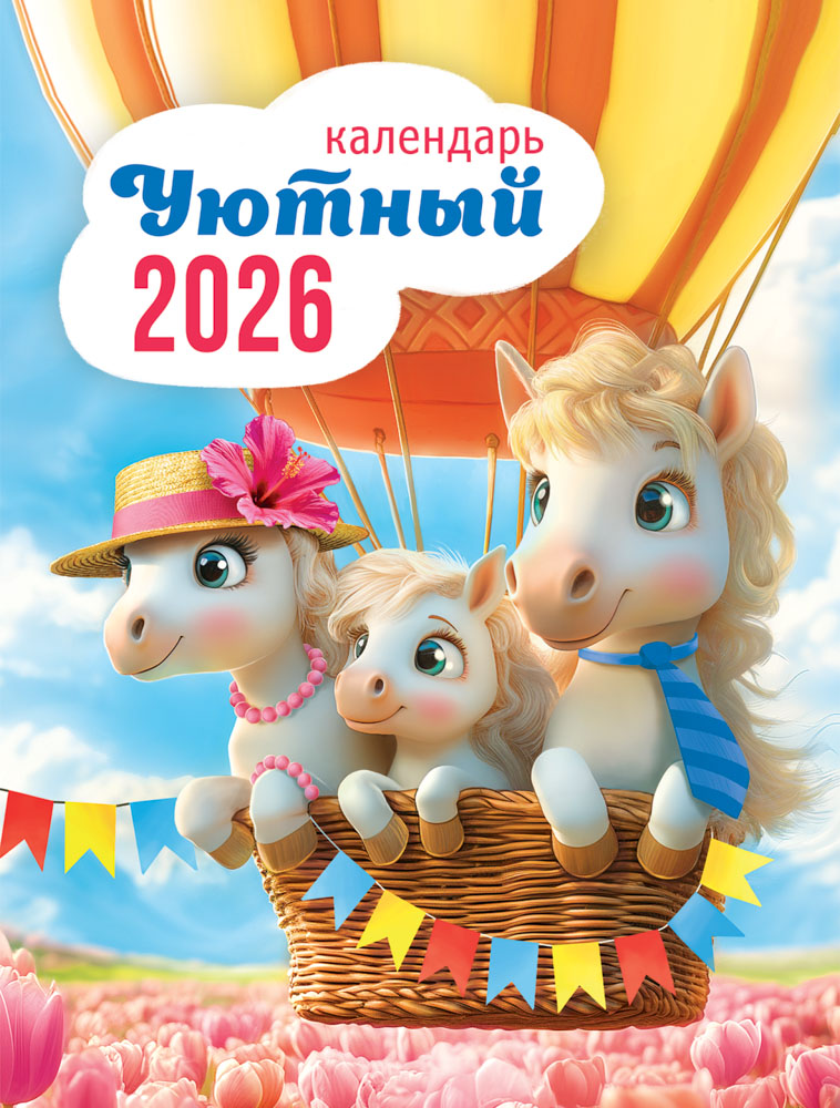 Календарь настенный 2026 "символ года. уютный календарь" на магните