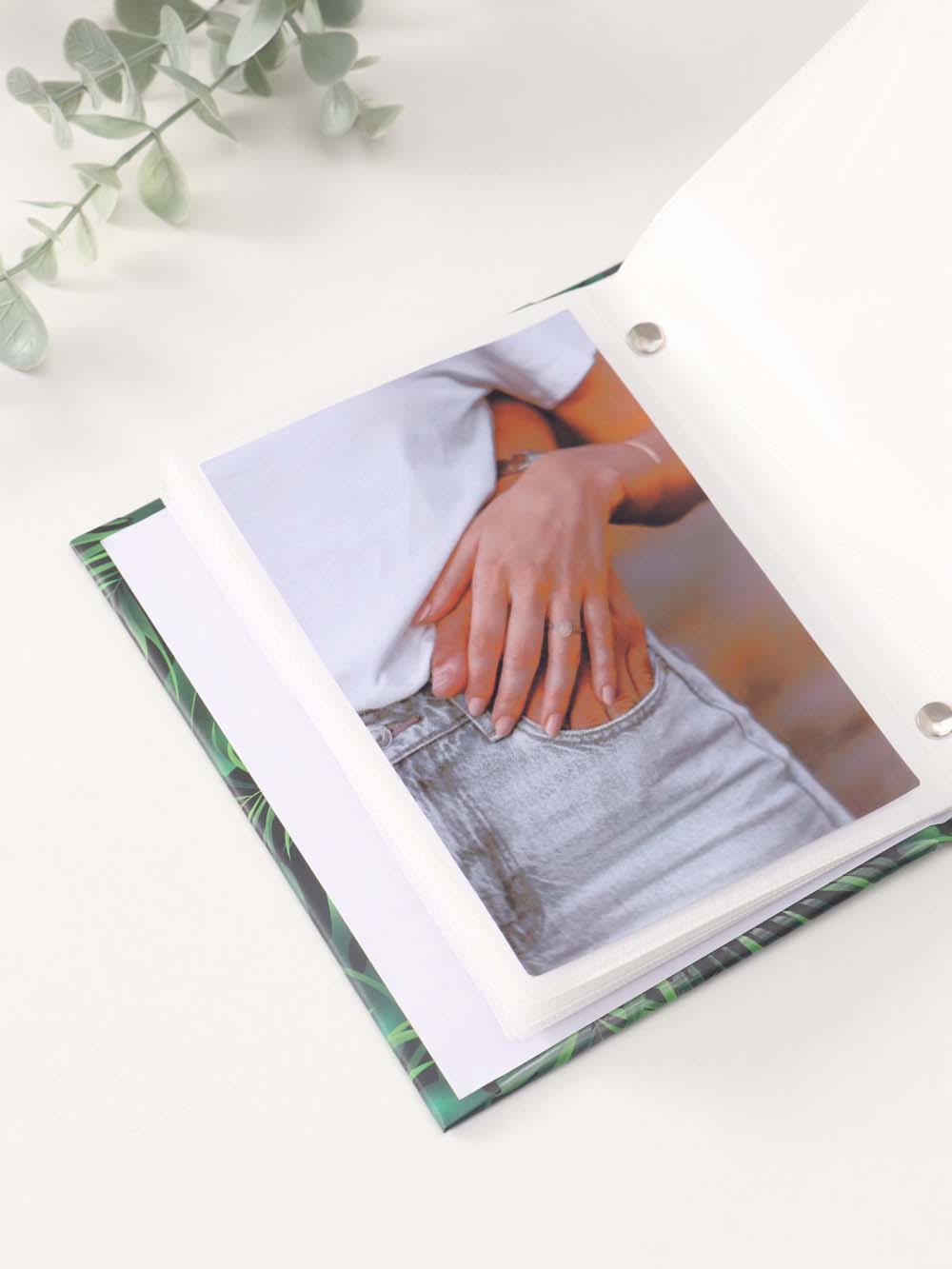 Альбом для фото на 96 ф. 10х15см "монстера"