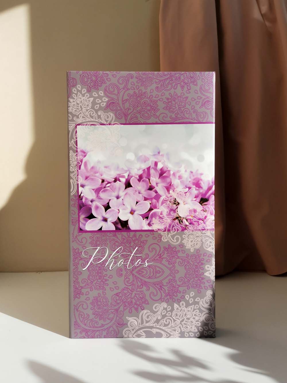 альбом для фото на 300 ф. 10х15см "bloom" сирень Альбом для фото на 300 ф. 10х15см "bloom" сирень