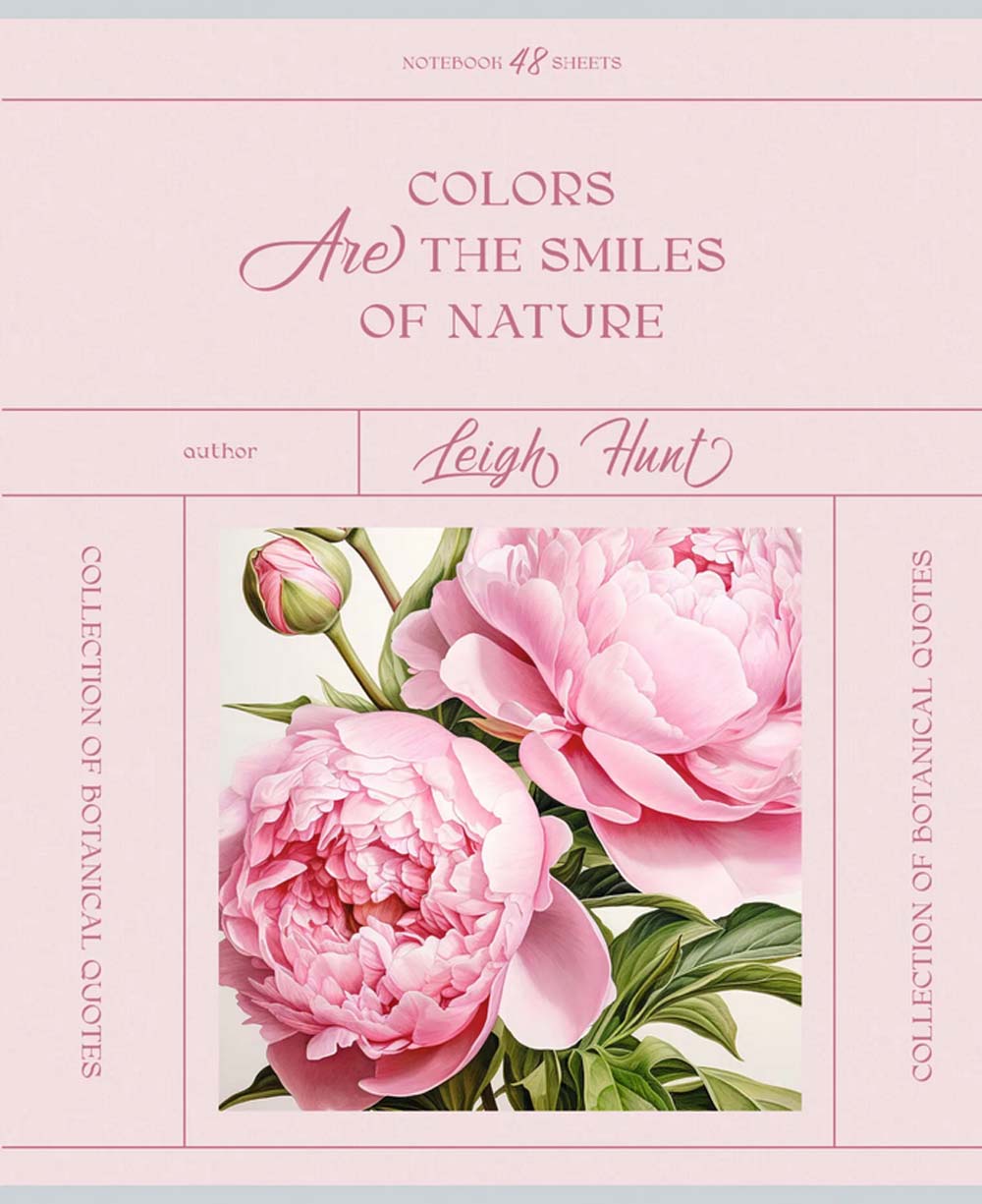 Тетрадь 48 л. кл. "botanical qoutes" (эксмо) б/б,фольга,асс-т