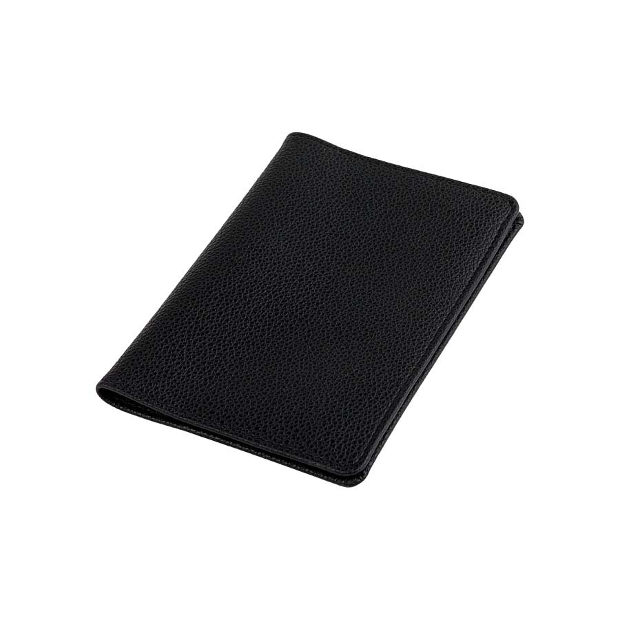 Обложка д/паспорта кож.зам. черная