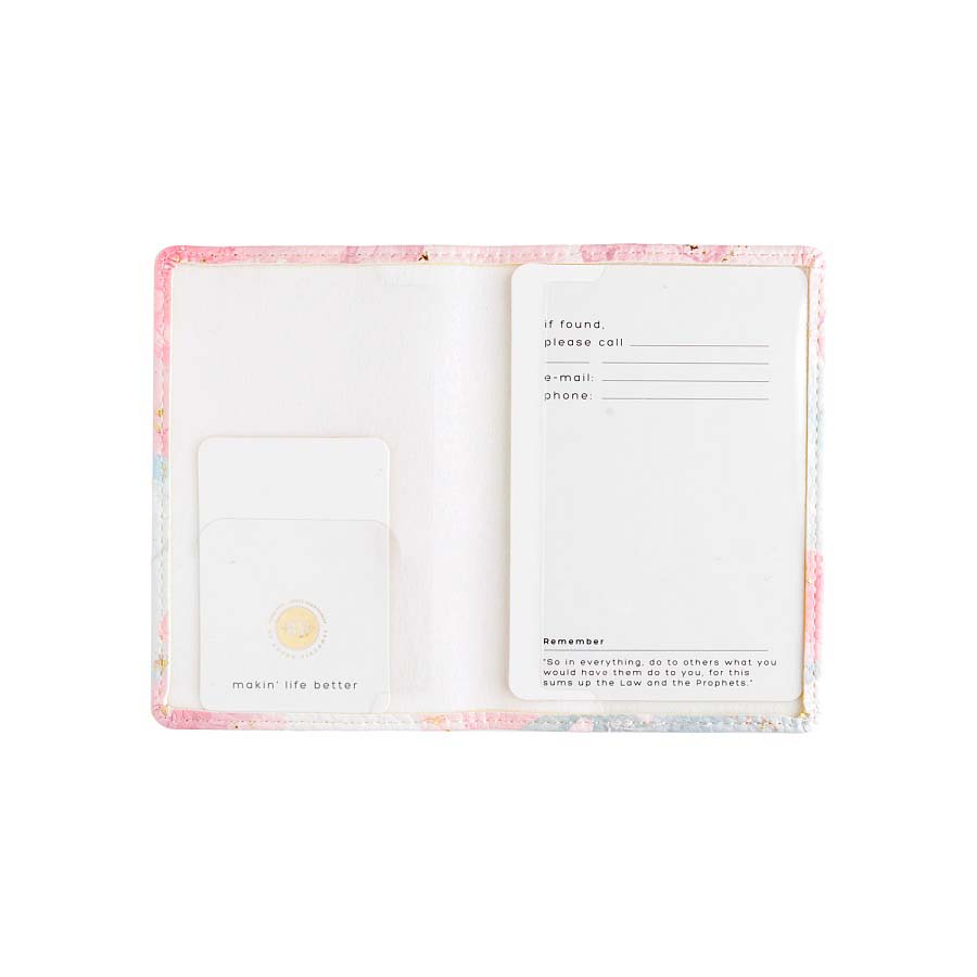 Обложка д/паспорта кож.зам. bruno visconti "primavera"